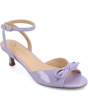 Journee Collection Jennifer Sandal - Blue