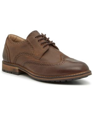 Crown Vintage Clayman Wingtip Oxford - Brown