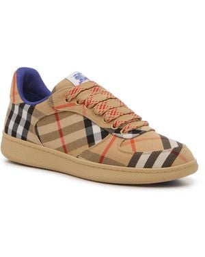 Burberry Terrace Check Sneaker - Blue