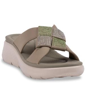 Good Choice Cenza Wedge Sandal - Green