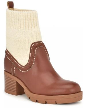 Nine West Popit Bootie - Brown