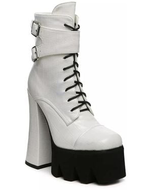 LONDON RAG Stomper Combat Boot - Black