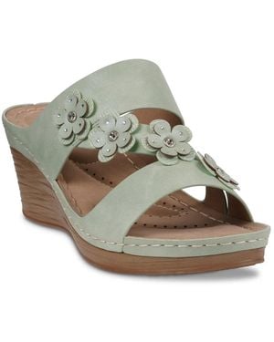 Good Choice Halia Wedge Sandal - Multicolor