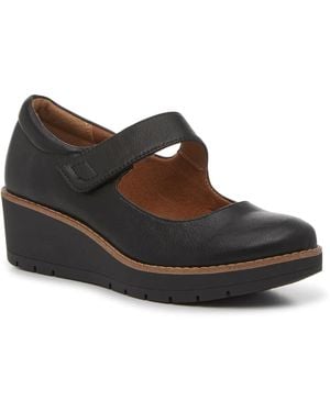 EuroSoft Franlee Wedge Mary Jane - Black