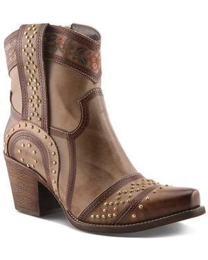 L'ARTISTE Saddleup Bootie - Brown