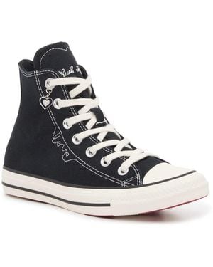 Converse Chuck Taylor All Star Hearts Hightop Sneaker - Blue
