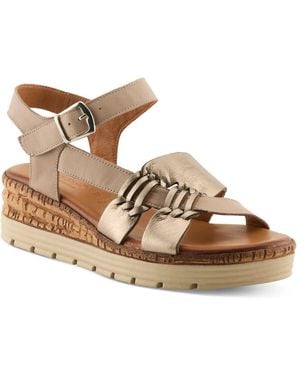 Spring Step Kirra Wedge Sandal - Black