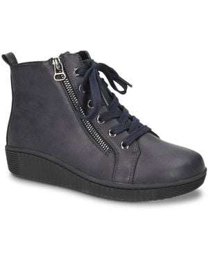 Easy Works by Easy Street Hollyann Bootie - Black