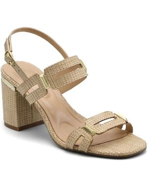 Adrienne Vittadini Adda Sandal - Metallic