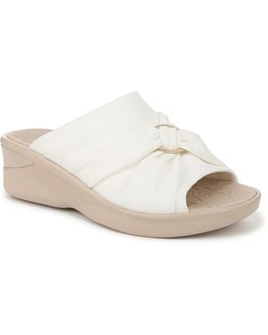 LifeStride Serenade Wedge Sandal - White
