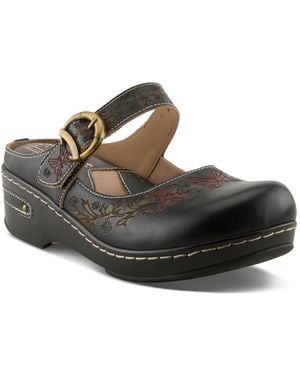 L'ARTISTE Emjaino Clog - Black