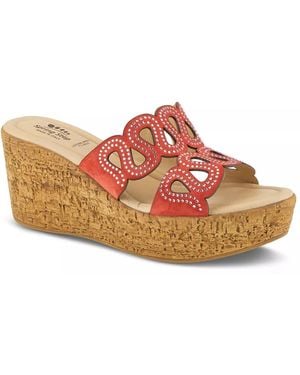 Spring Step Mssteamy Wedge Sandal - Multicolor