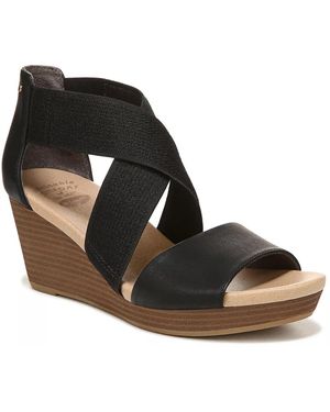 Dr. Scholls Barton Band Wedge Sandal - Black
