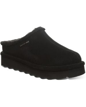 BEARPAW Izzy Platform Slipper - Black