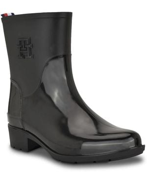 Tommy Hilfiger Kippa Rain Boot - Black
