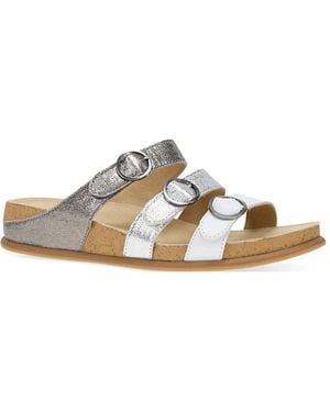Dansko Campbell Wedge Sandal - Gray
