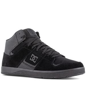 DC WORK CREW Wide Width Cure Work Sneaker - Black