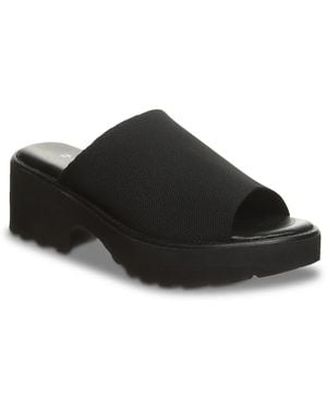BEARPAW Frances Platform Sandal - Black