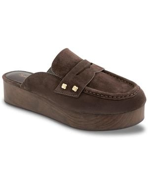 Splendid Quintana Platform Clog - Brown