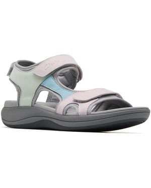 Clarks Mira Bay Trail Sandal - Gray