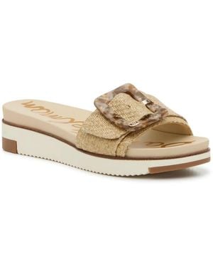 Sam Edelman Ariane Wedge Sandal - Metallic