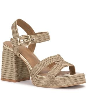 Crown Vintage Daniya Platform Sandal - Metallic