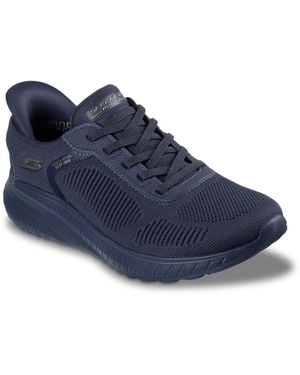 Skechers Hands Free Slipins: Bobs Sport Squad Chaos Slipon Sneaker - Blue