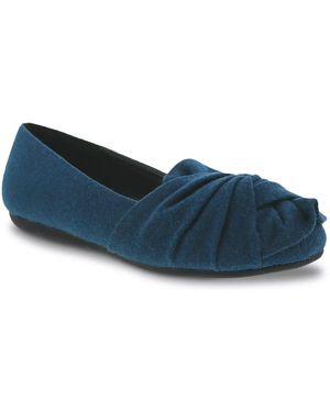 Bellini Sloop Women's Slip On Flat - Faux Leather With Bow