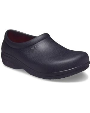 Crocs™ On The Clock Literide Work Slipon - Blue