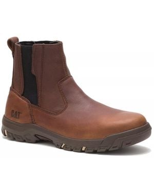 Caterpillar Abbey Steel Toe Work Boot - Brown