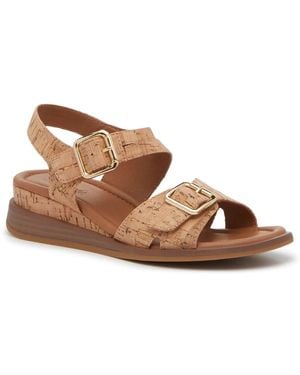 EuroSoft Magnolia Wedge Sandal - Brown
