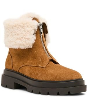 Blondo Parina Waterproof Foldover Bootie - Brown