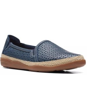 Clarks Elaina Ruby Espadrille Slipon - Blue