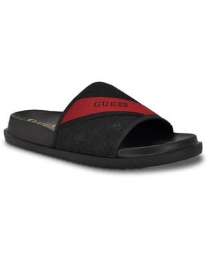 Guess Vellden Slide Sandal - Black