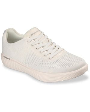 Skechers Go Walk Arch Fit Commuter Madrid Slipon Sneaker - White