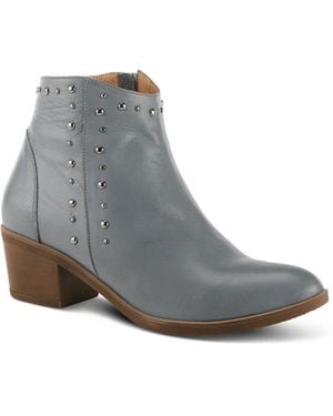 Spring Step Wildwest Western Bootie - Gray