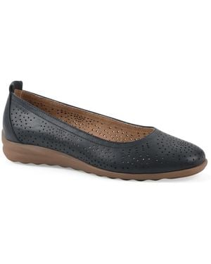 White Mountain Cortney Ballet Flat - Blue