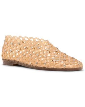 Steve Madden Grove Jelly Flat - Natural
