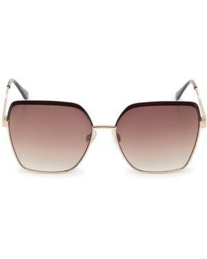 Jessica Simpson Square Browline Sunglasses - Multicolor