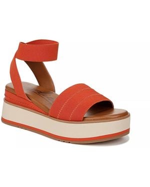 Zodiac Bailee Platform Sandal - Red