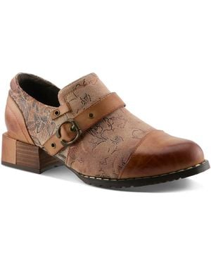 L'ARTISTE Sipperblow Bootie - Brown