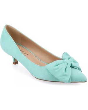 Journee Collection Orana Pump - Blue