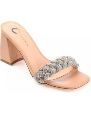 Journee Collection Sashaa Sandal - Natural