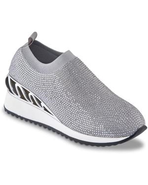 Lady Couture Bella Wedge Sneaker - Gray