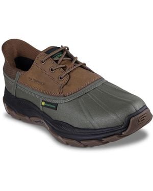 Skechers Handsfree Slipins John Deere Waterproof Relaxed Fit: Respected - Black