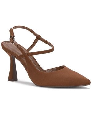 Kelly & Katie Saig Pump - Brown