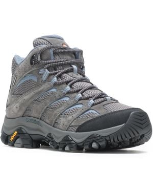Merrell Wide Width Moab 3 Waterproof Hiking Boot - Black
