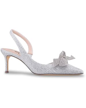 Nina Novhina Pump - White