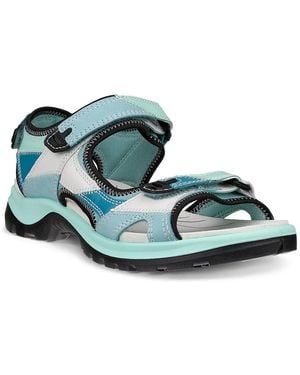 Ecco Offroad Patchwork Sport Sandal - Blue