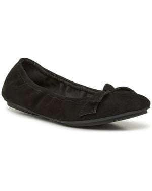 Anne Klein Caper Ballet Flat - Black